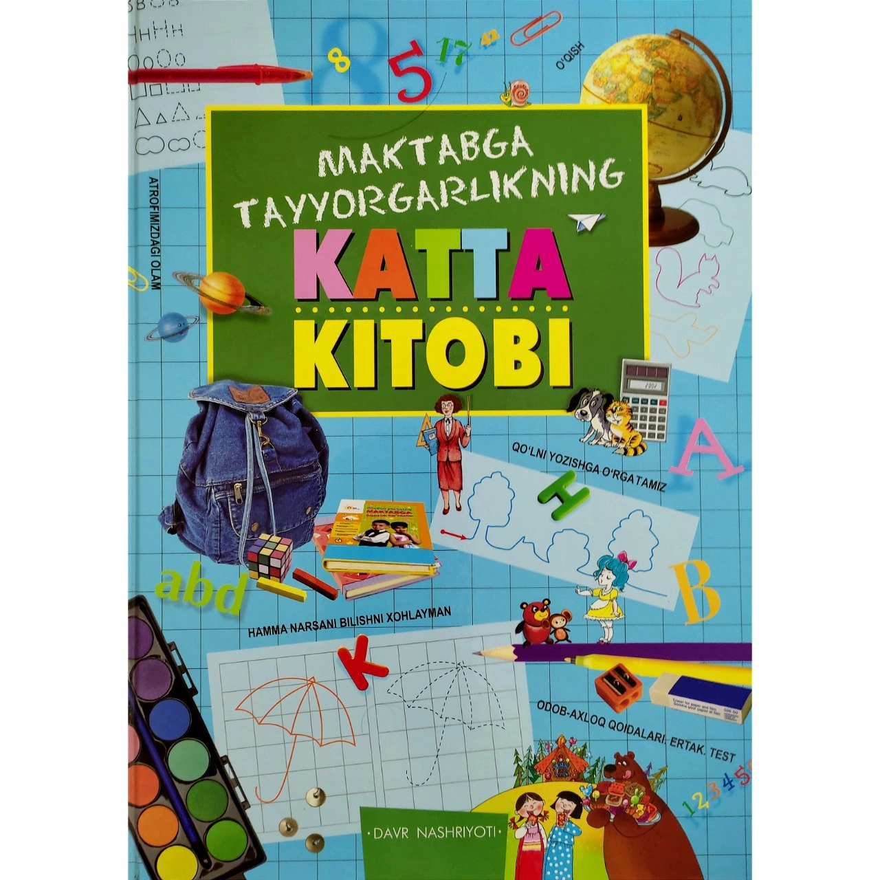 Maktabga tayyorgarlikning katta kitobi sotib olish