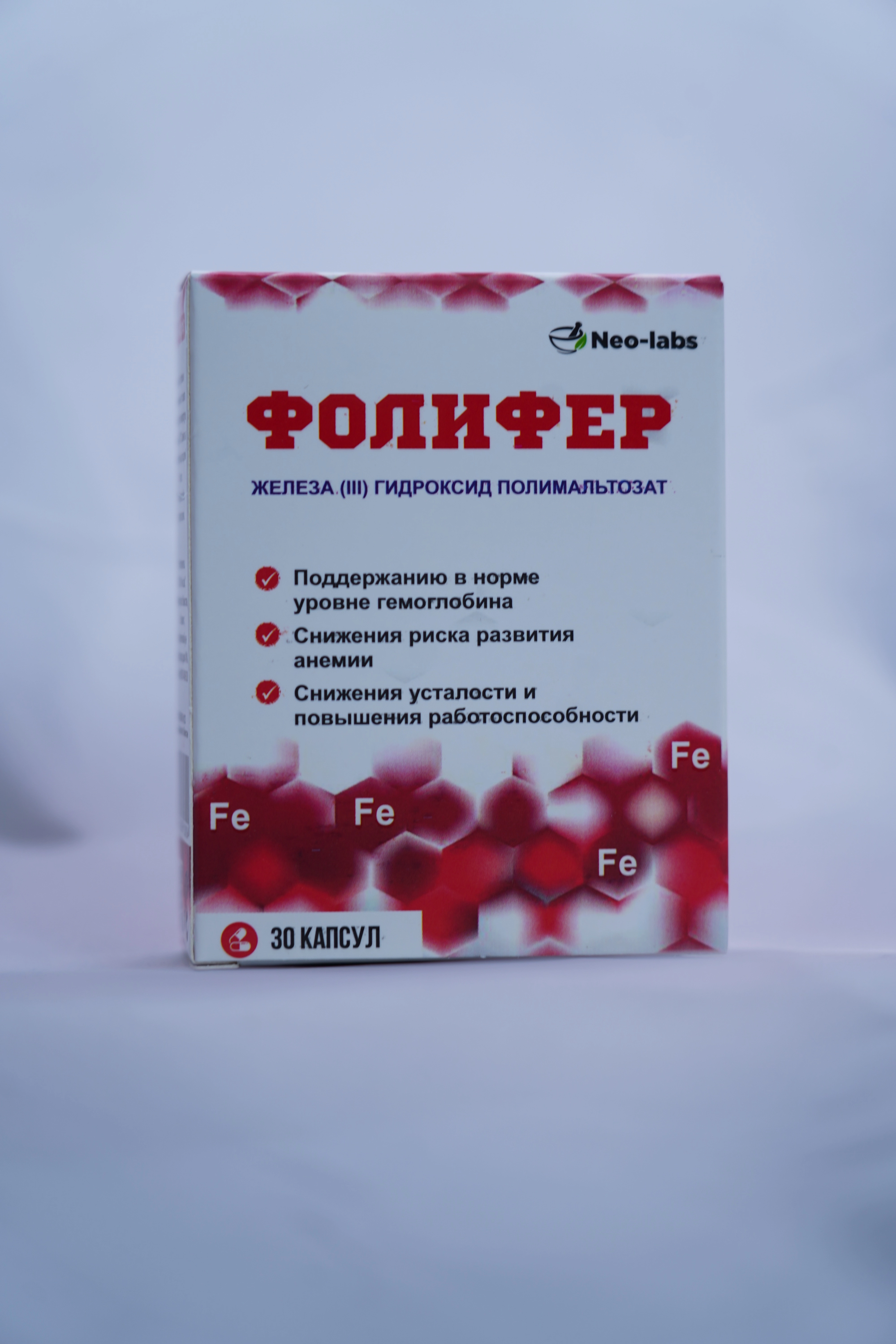 Folifer (FOLIFER) Family Calm 30 ta temir kapsula sotib olish