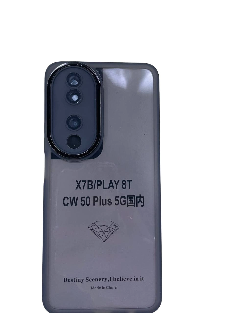 Чехол для HONOR X7B/PLAY 8T/CW50 Plus черный недорого