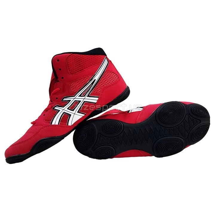 Обувь для борьбы Asics Snapdown(синий и красный) купить