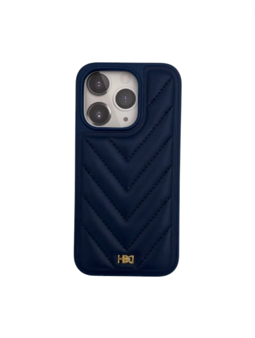 Чехол HDD Leather Pillows HBC-019 для iPhone 15 Pro Max синий купить