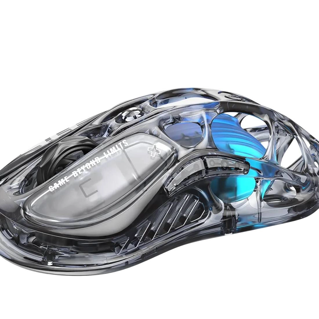 Беспроводная игровая мышь GravaStar Mercury M2 - прозрачно-черная недорого