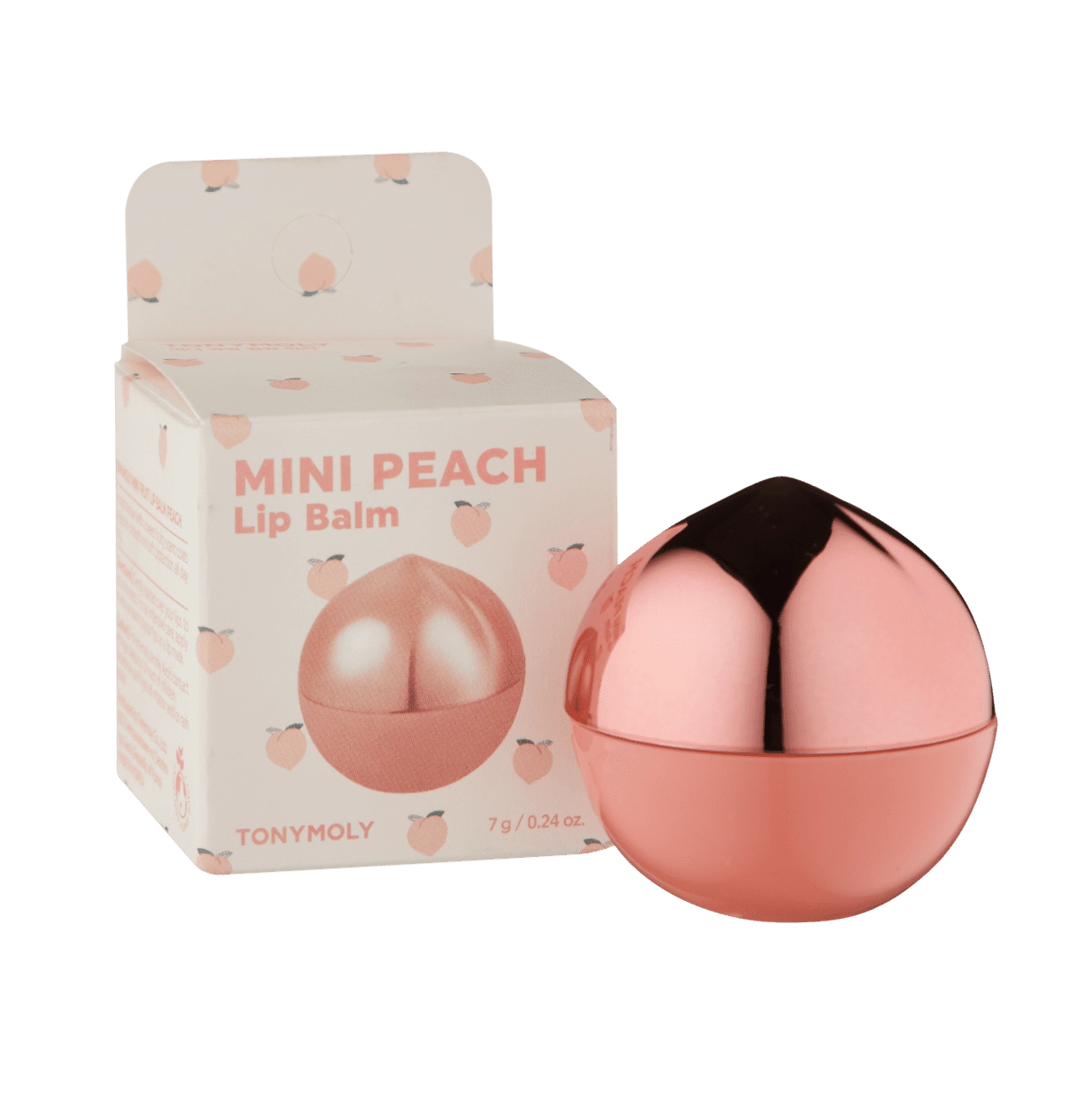 MINI FRUIT LIP BALM PEACH - Lab uchun balzam sotib olish