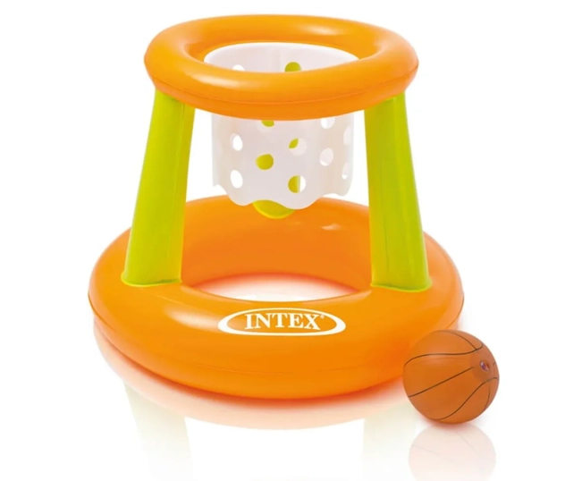 Надувной набор для игры в баскетбол на воде Intex 58504 купить