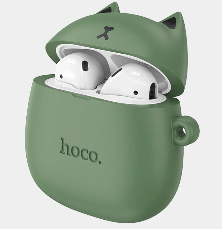 Беспроводные наушники Hoco EW45 зеленые купить