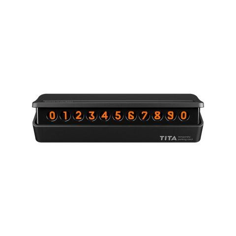 Наборная автовизитка Xiaomi TITA Temporary Parking Card (Black) купить
