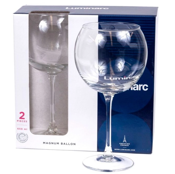Набор бокалов Luminarc Magnum Ballon 650 мл 2 шт (P5515) недорого