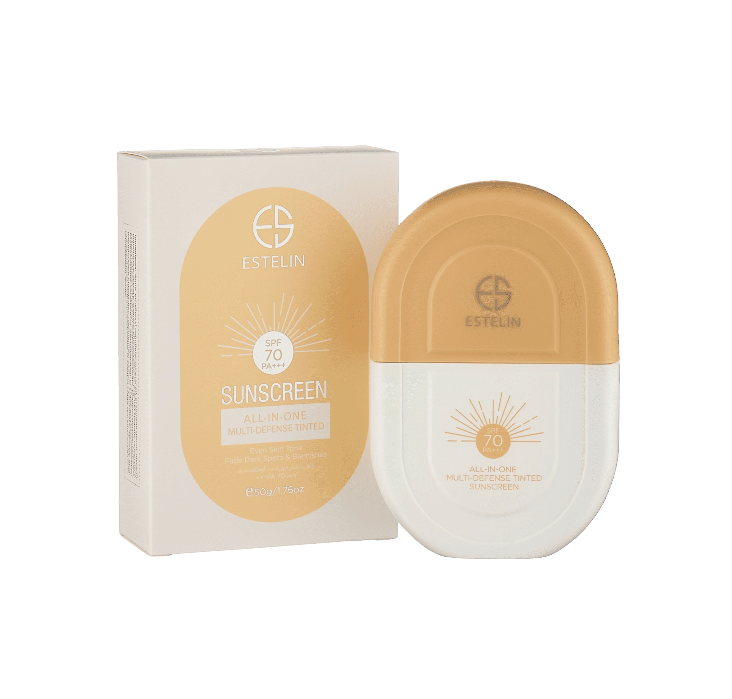 Multi-Defense Tinted Sunscreen SPF 70 PA+++ (50 g) - terni quyoshdan saqlo'vchi krem sotib olish