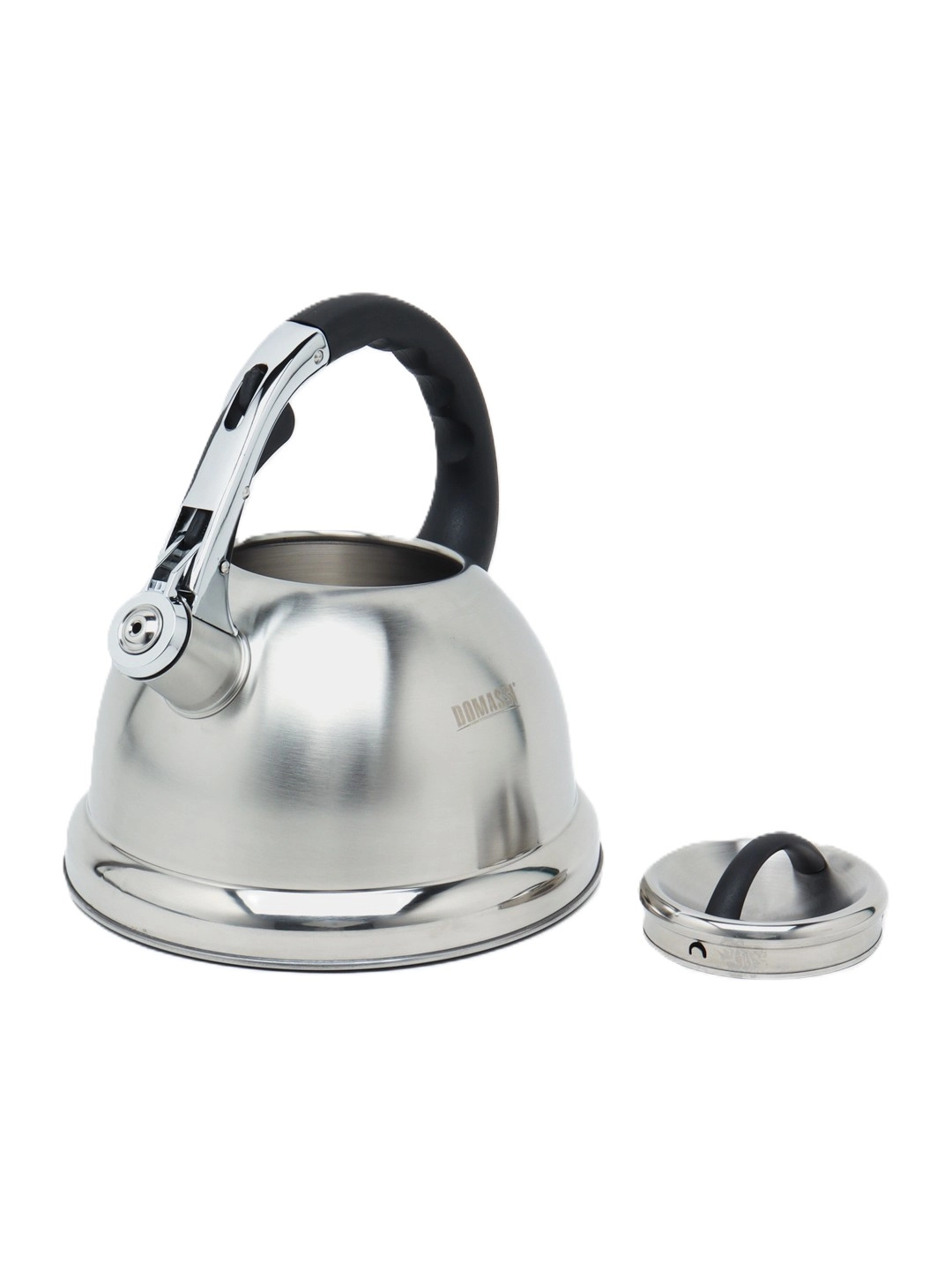 DOMASSI DMK-7600 3.5 l, hushtakli choynak, zanglamaydigan po&lsquo;latdan , Silver arzon