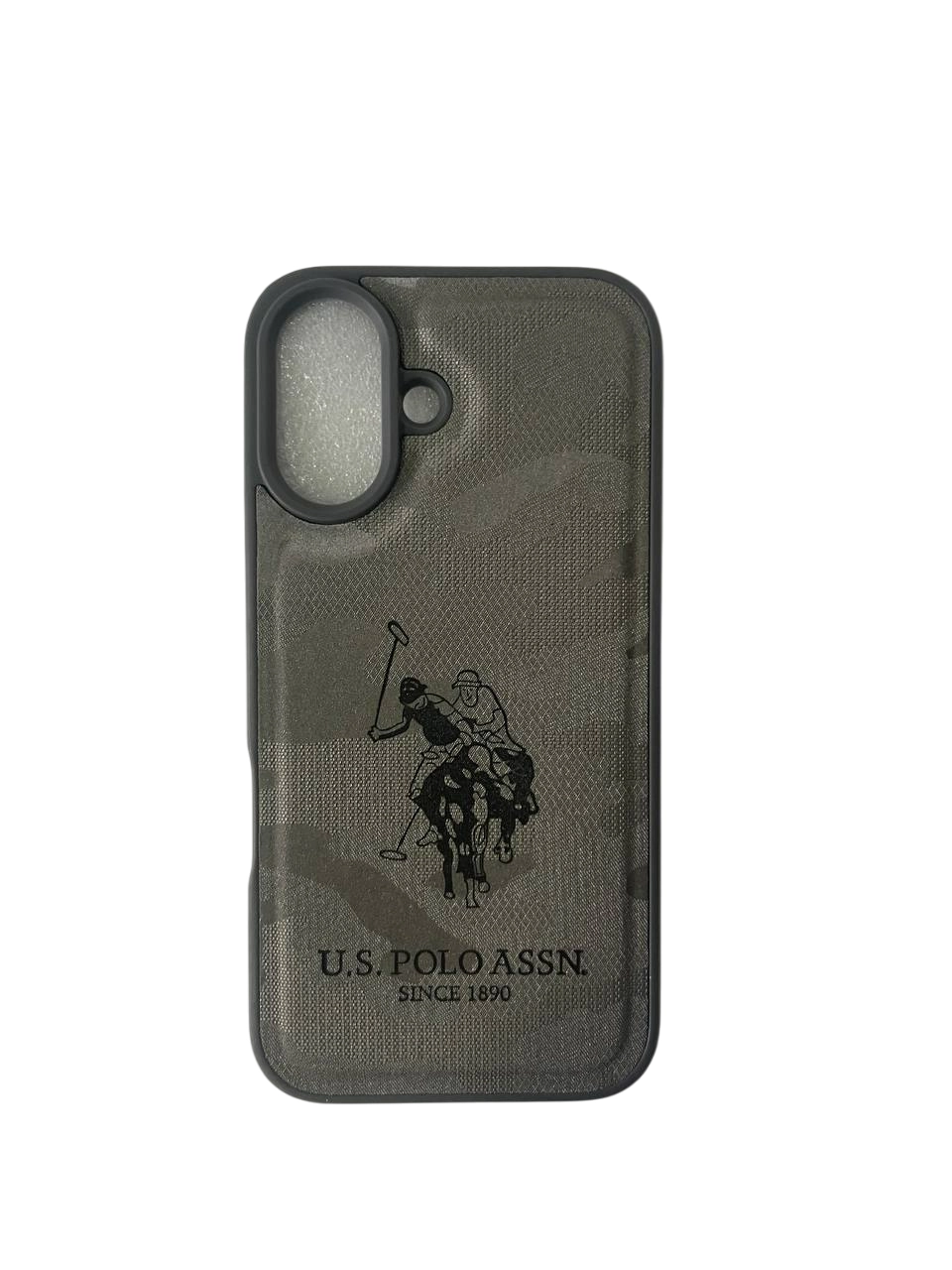 Чехол для iPhone 16 Santa Barbara Polo серый купить