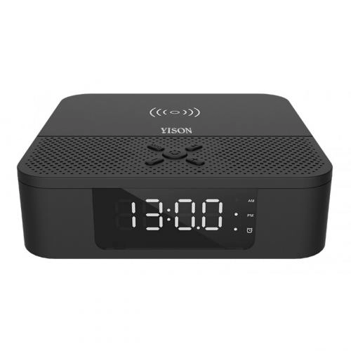 Колонка с беспроводной зарядкой Yison WS-5 Black купить