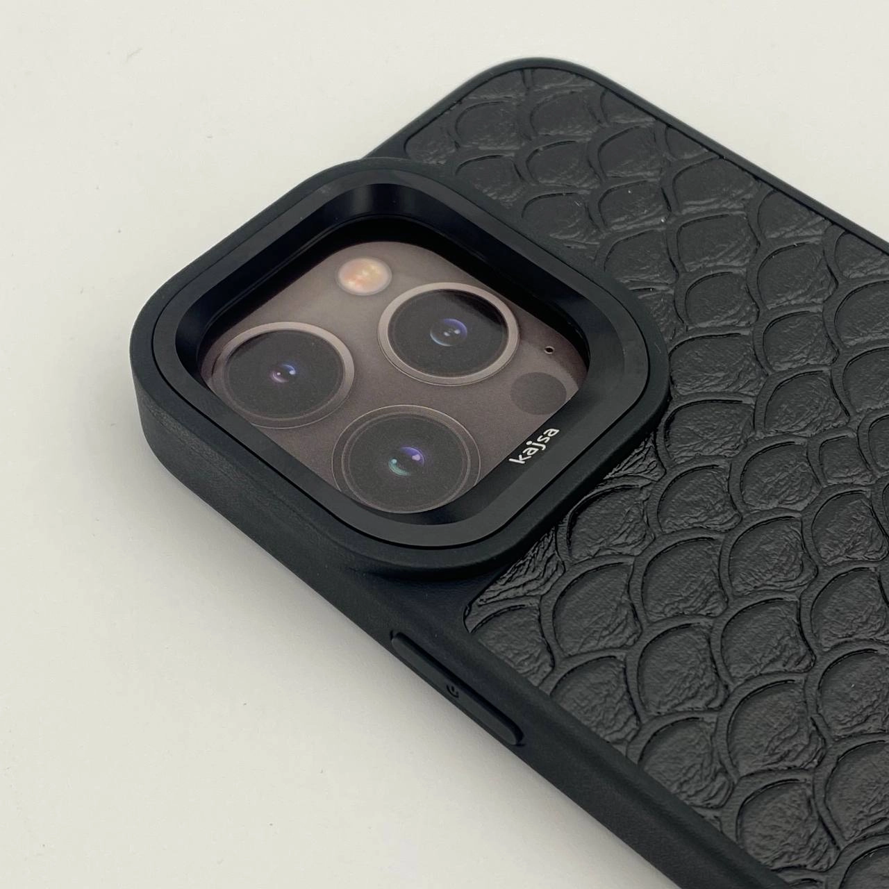 iPhone 15 Pro Max uchun Kajsa Glamorous Collection Mermaid qora g'ilofi O'zbekistonda