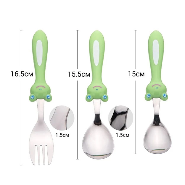 Набор столовых приборов "Лягушка" Fissman 3 пр недорого