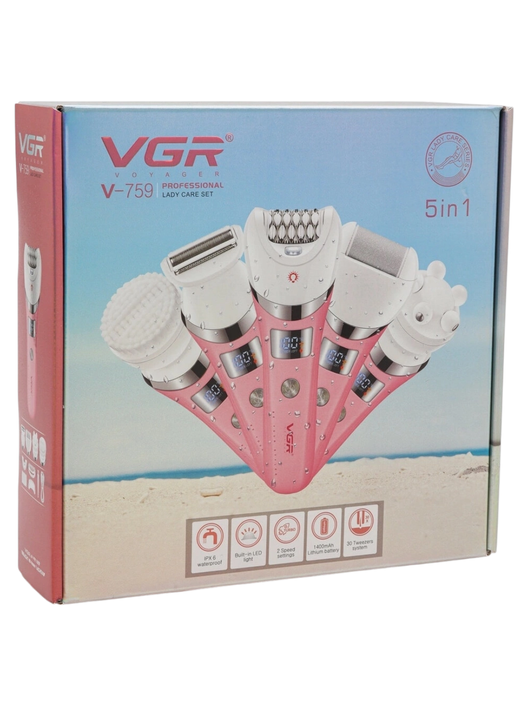 Epilator VGR V-759, Pink bo'lib to'lash