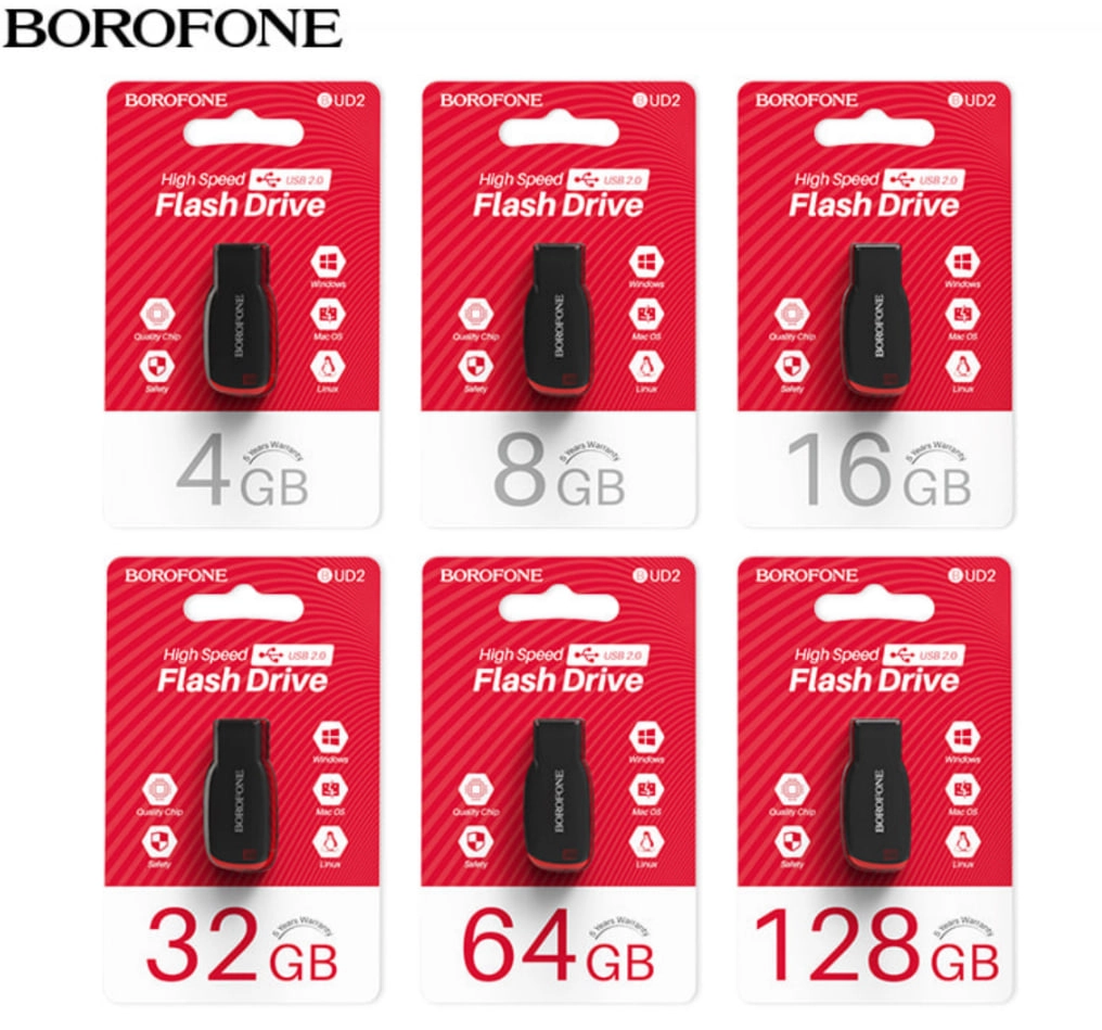 USB-флешка Borofone BUD2 USB 2.0 32 Гб онлайн