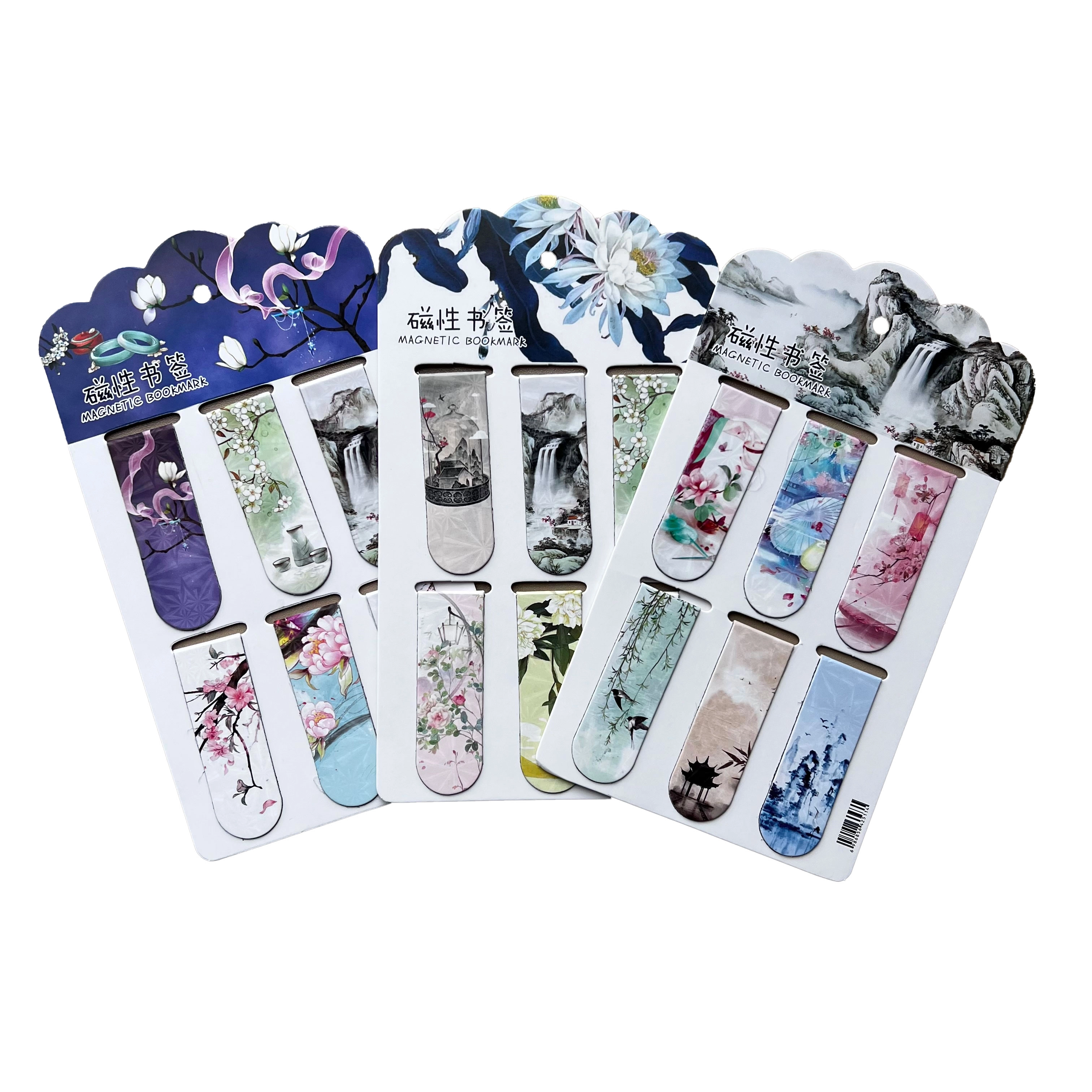 “Tabiat” magnetli zakladkalar, 6 dona sotib olish