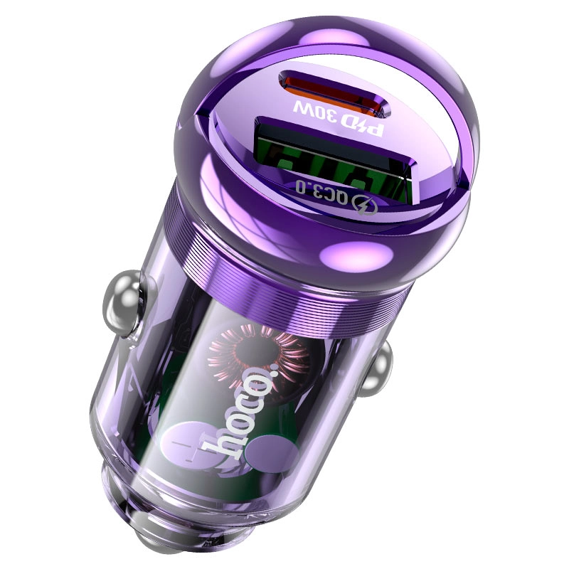 Автомобильное зарядное устройство Hoco Z53A Vision 30W купить