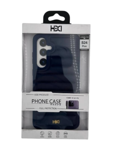 Чехол HDD Leather Pillows HBC-020 для Samsung Galaxy S24 Plus синий в Узбекистане