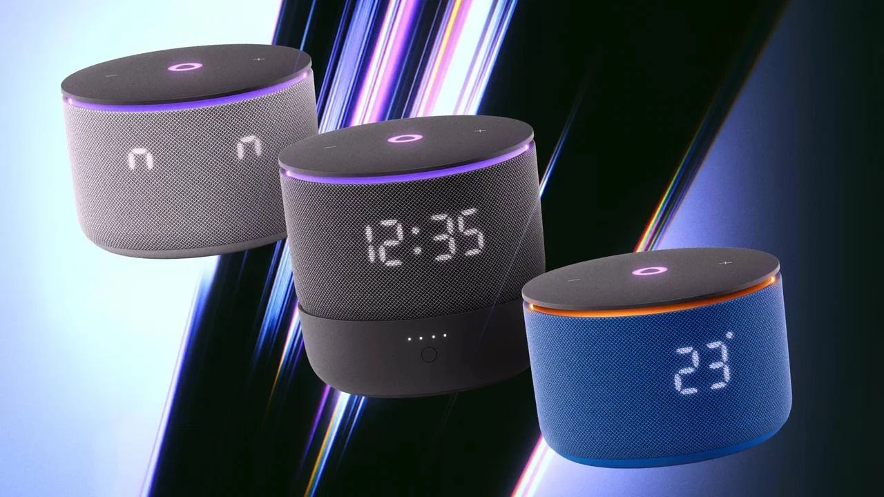 Умная колонка Яндекс Станция Мини Pro 3 с экраном Grey недорого