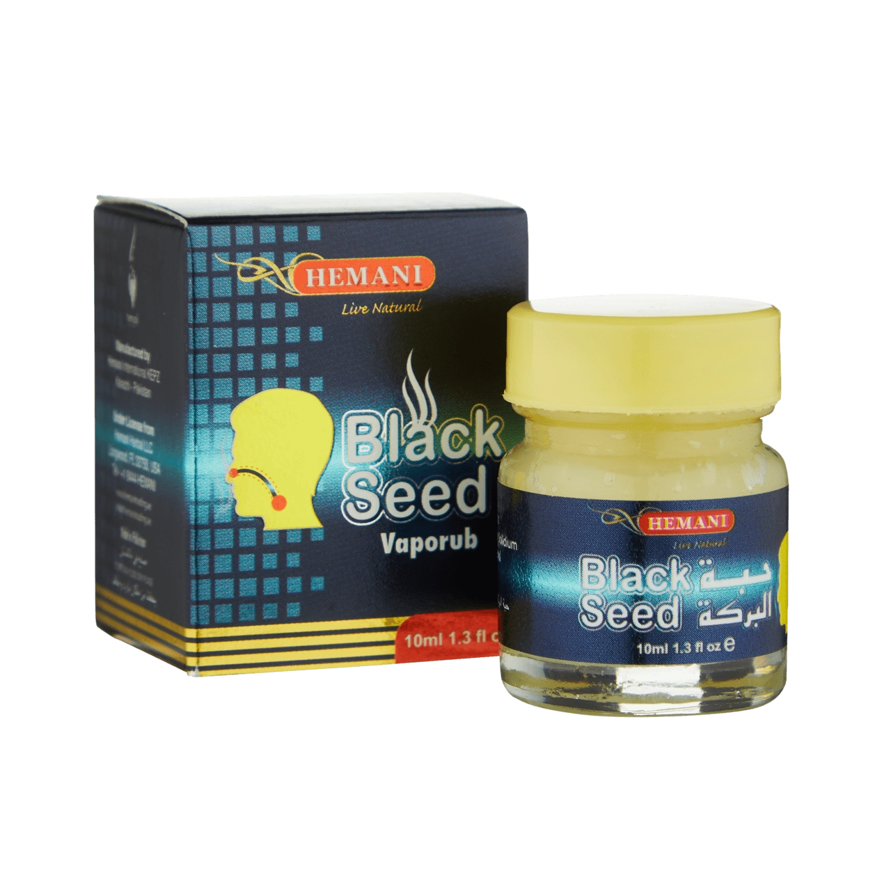 Мазь от симптомов простуды с Черным тмином (Black seed Vaporub) 10ml купить