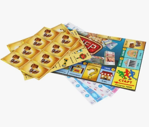 Настольная бизнес-игра Миллионер (с монетами) arzon