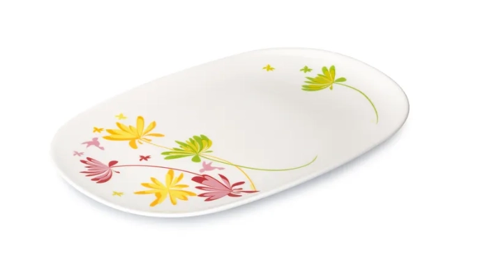 Luminarc Crazy Flower 46 ta element Stol servisi O'zbekistonda