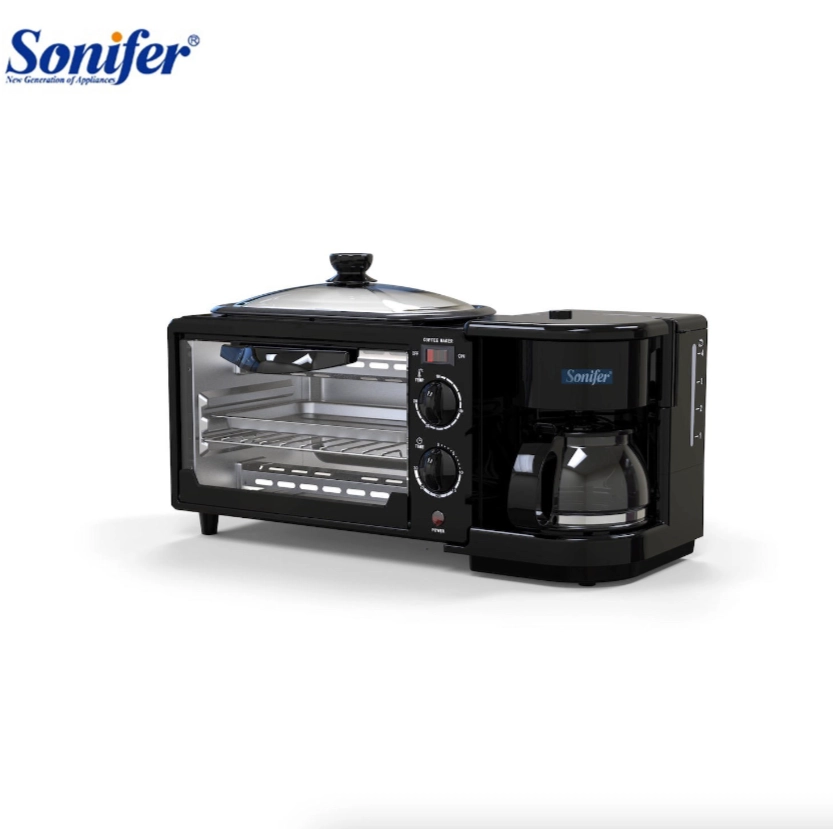 Kofe qaynatgich (toster, skovorodka) Sonifer SF-4004S 3 tasi 1 sotib olish