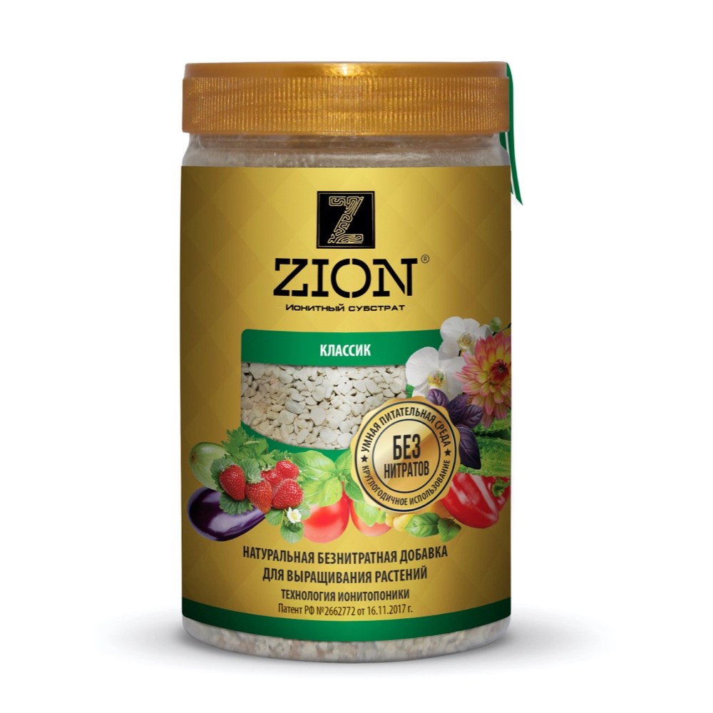 ZION klassik substrat (polimer idish, 700g) sotib olish