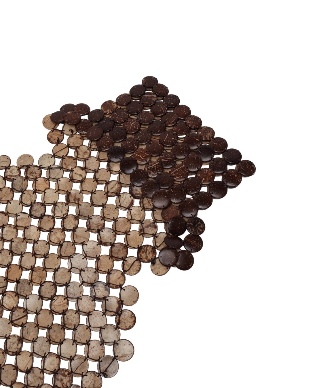 O'rindiq qoplamasi, kokosdan yasalgan, uqalagichli, yog'ochli, yozgi arzon