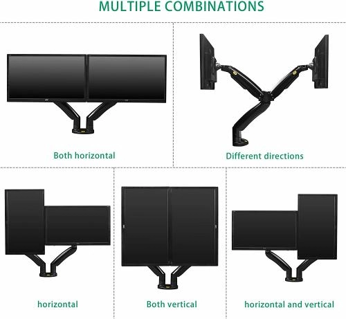 Кронштейн для монитора NB F195A (Двойной) (22-32) рассрочка