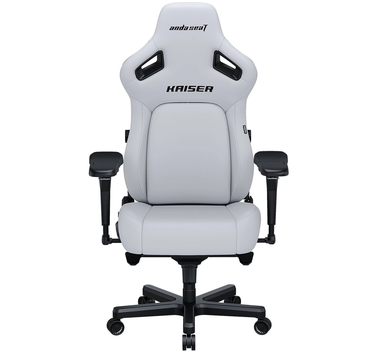 Anda Seat Kaiser 4 Size XL White Premium PVC o‘yin kreslosi O'zbekistonda