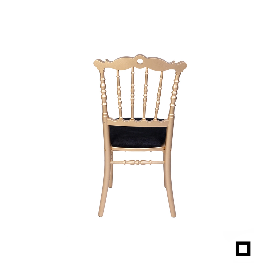 WOOD ROMEO oshxona stuli, tillarang rasm bilan