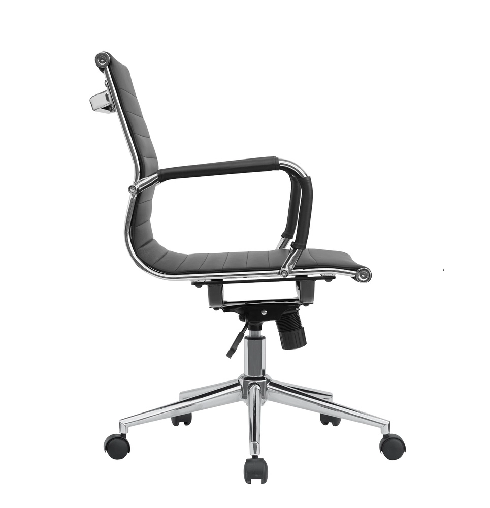 DELGADO LB OT-5003LB (rolikli) xodimlar uchun kreslosi, qora arzon