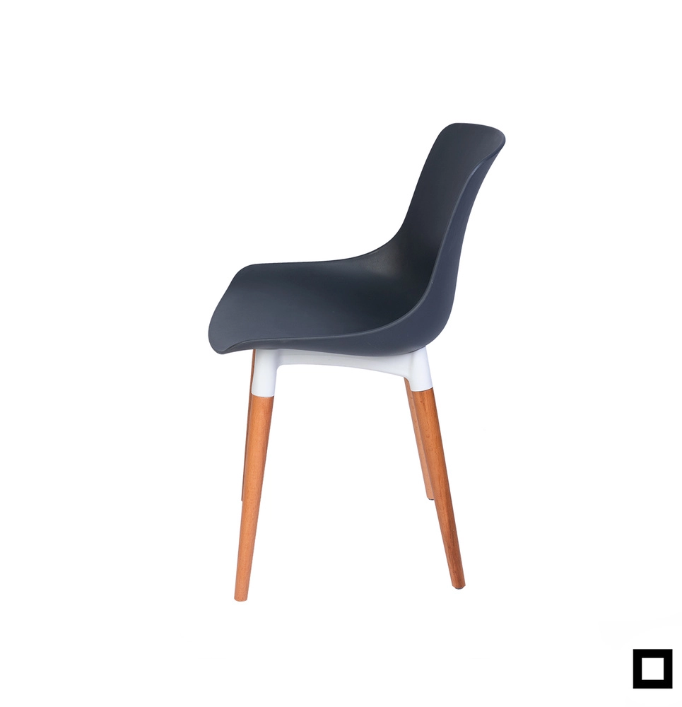 Кухонный стул SHELL серый недорого