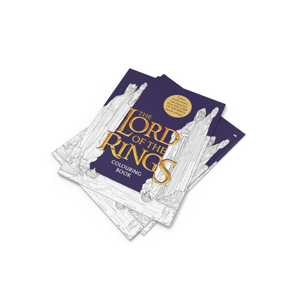 J. R. R. Tolkien: Lord of the rings movie trilogy colouring book O'zbekistonda