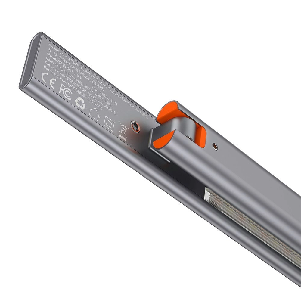 Настольная лампа Baseus Rechargeable Folding DGZG-02 Silver цена