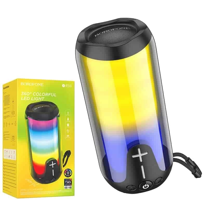 Беспроводная Bluetooth колонка Borofone BR33 чёрная в Узбекистане