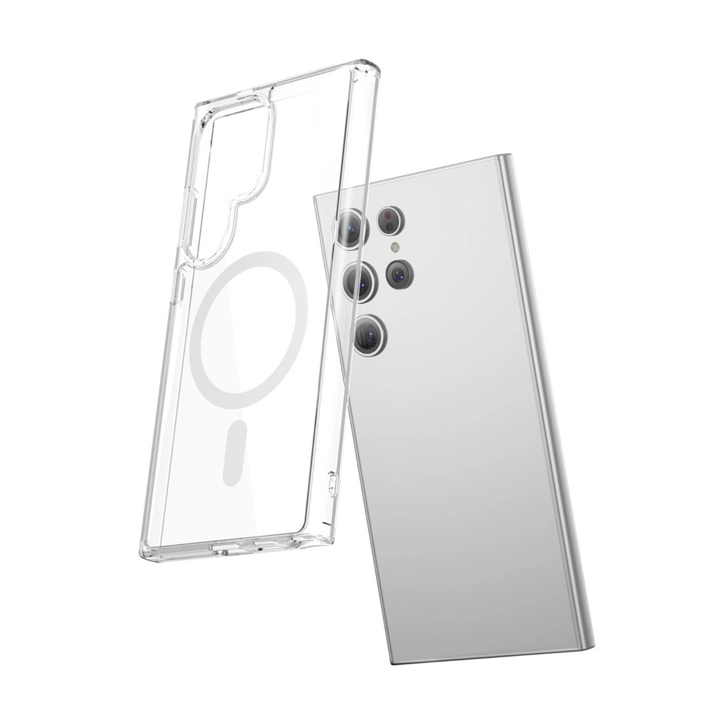 Прозрачный чехол Green Lion Magsafe Crystal Clear для Samsung Galaxy S24 Ultra купить