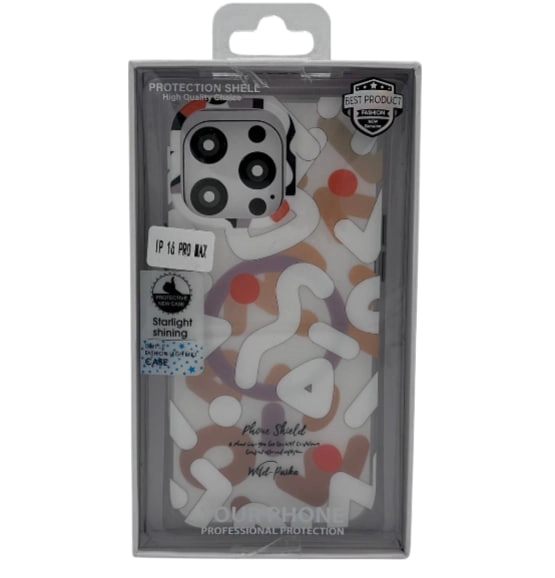 Чехол CH1149 MagSafe белый для iPhone 16 Pro Max в Узбекистане