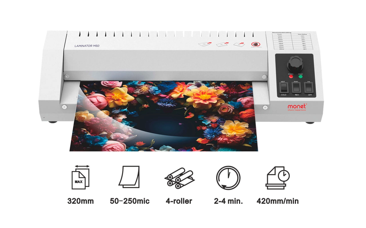 Ламинатор MONET 2LM002 М50 А3 купить