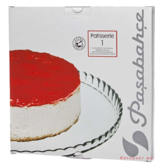 Блюдо для торта Pasabahce Patisserie 1шт (10352) в Узбекистане