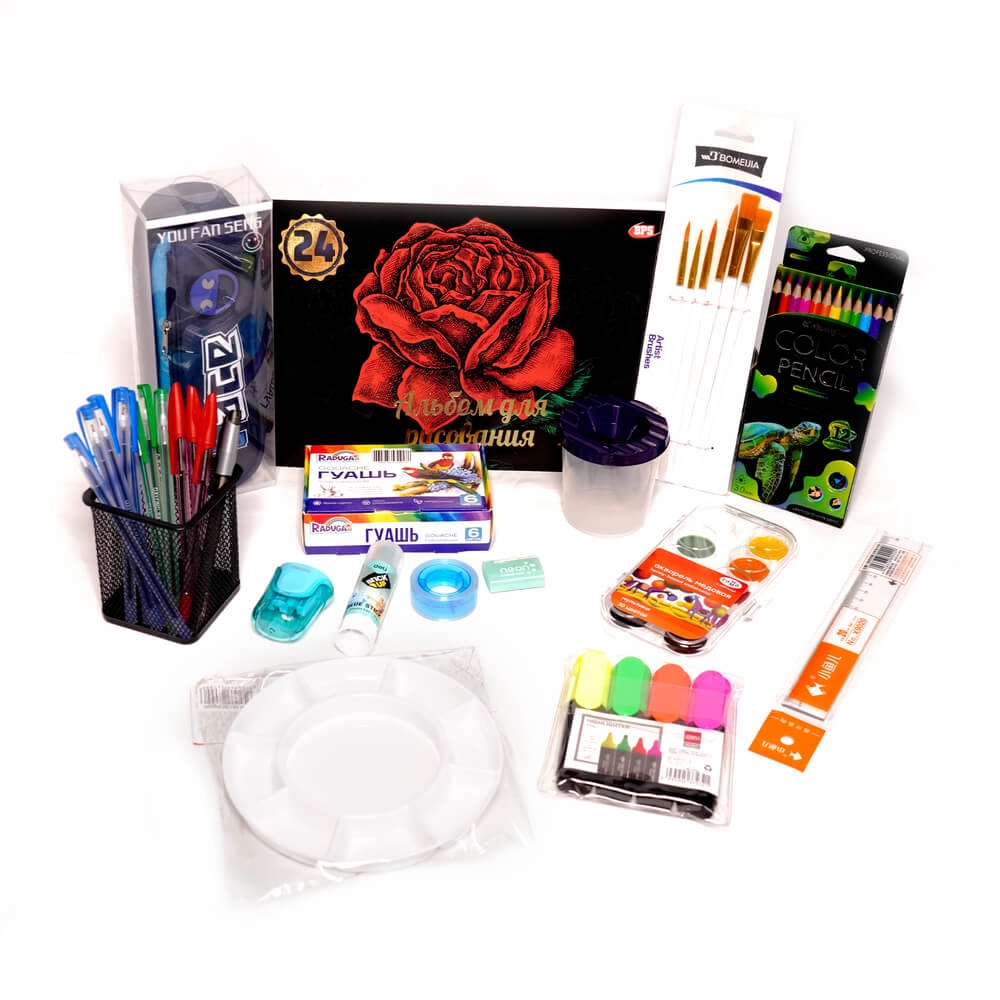 Школьный набор "Умник" для 2 класса - 74 предмета в Узбекистане