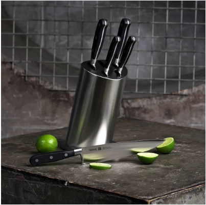 Набор ножей в металлической подставке 6 пр FISSMAN купить