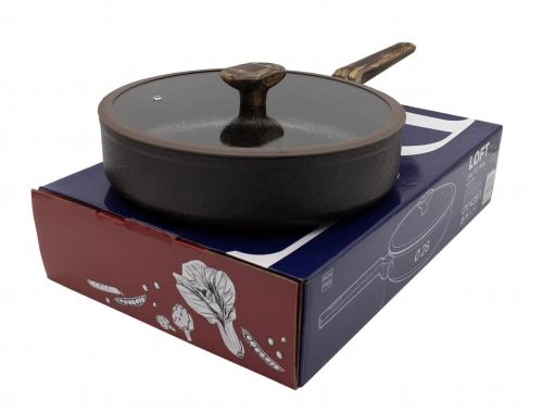 R&T Loft 210428/1 qopqoqli tik devorli tova, 28 sm onlayn