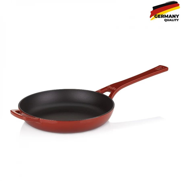 Сковорода чугунная KELA Calido, 28 см, красная 11963 купить