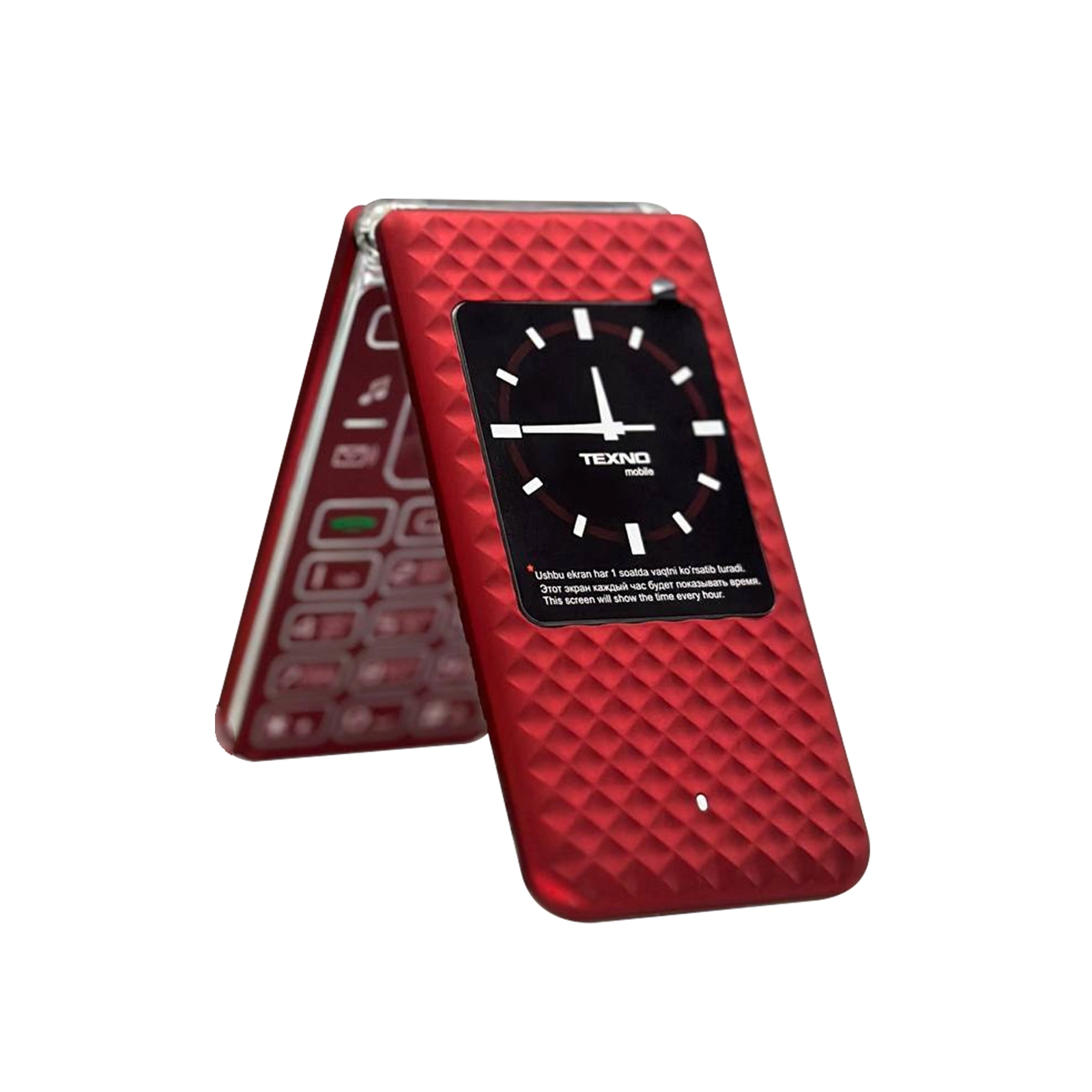 Texno Max 007 qizil telefoni sotib olish