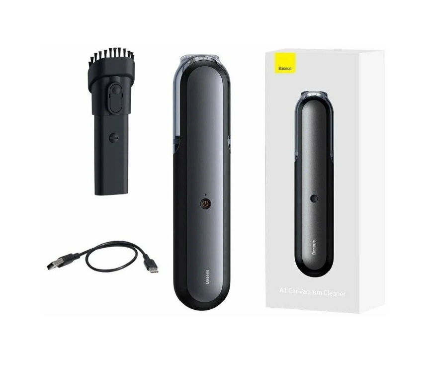Портативный пылесос Baseus VCAQ010003 чёрный онлайн