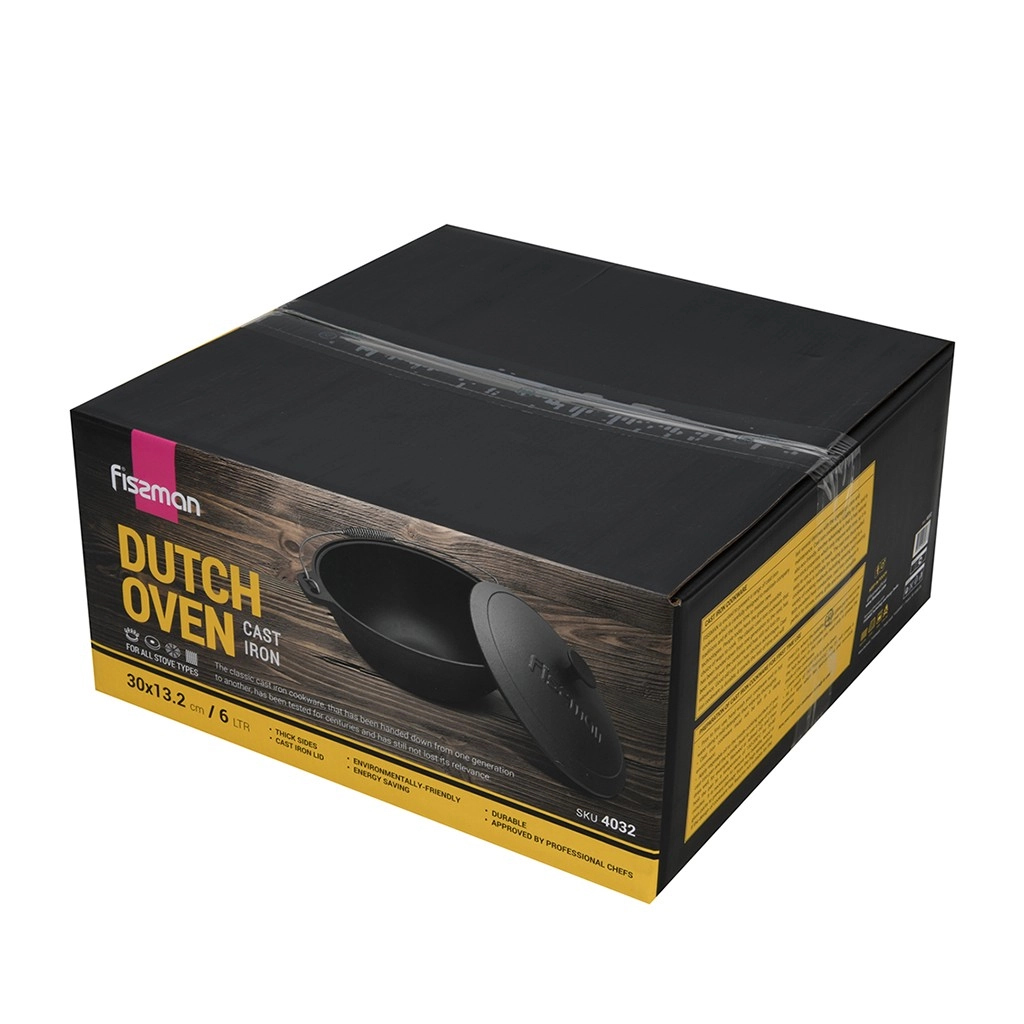 Fissman chugun qozon, 6 litr bo'lib to'lash