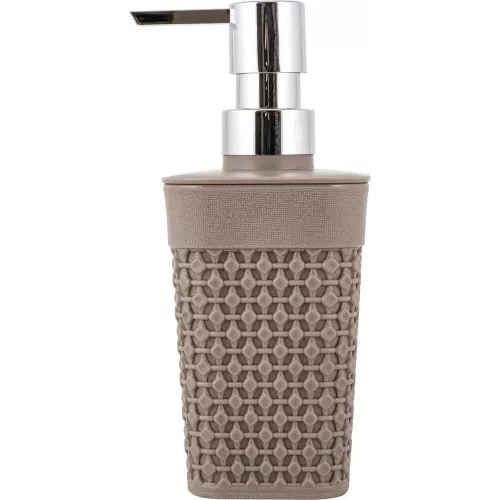 Plast Team OSLO suyuq sovun dozatori, 75x58x166mm, shokoladli mokko rangi arzon