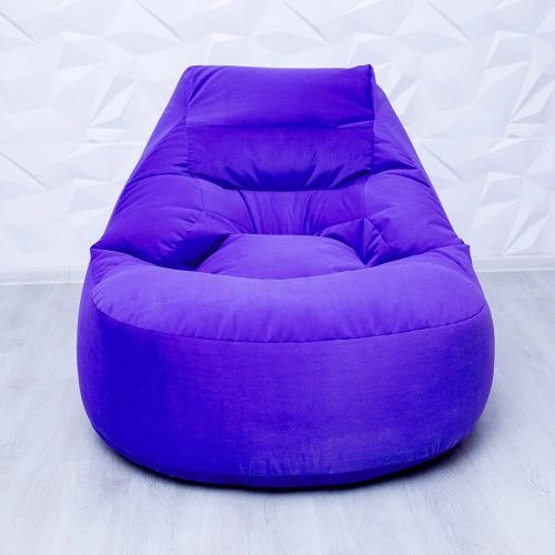 Бескаркасное кресло "AERO" (Микровелюр) Фиолетовый недорого